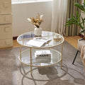 VINGLI Glass Coffee Table, Transparent Glass Coffee Tables by VINGLI