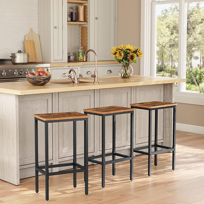 Bar Stools, Kitchen Breakfast Bar Stools - Image 5