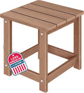 LZRS Adirondack Square Outdoor Side Table by LZRSPET