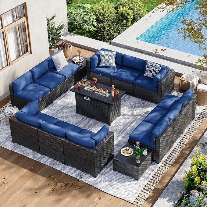 Aoxun 15 Piece Patio Furniture Set by Aoxun