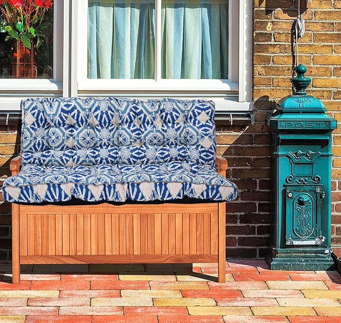Waterproof Porch Swing Cushion Replacement, 2–3 Seat Swing Seat Cushion - Image 4