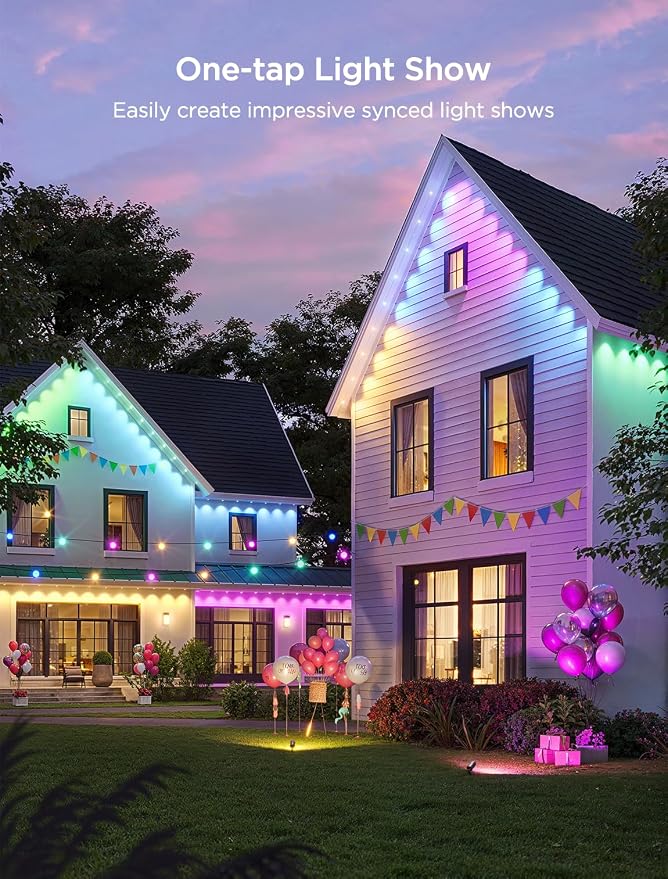 Govee Permanent Outdoor Lights 2, 150ft RGBIC Outdoor Lights - Image 6