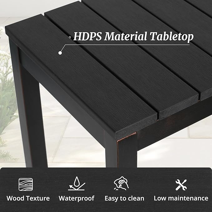 Outdoor Bar Table, Weather Resistant, Hot Tub, Indoor or Outdoor Use - Image 4