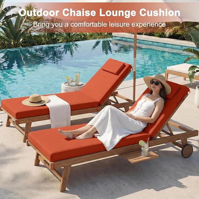 Outdoor Lounge Chair mat, 71 inches x 21 inches, Waterproof Chaise Lounge - Image 7