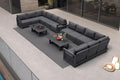 PURPLE LEAF Patio Furniture Set L-Shaped Outdoor Couch by Unknown