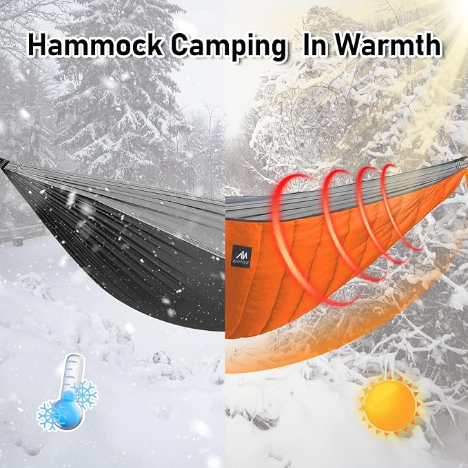 AYAMAYA Single & Double Hammock Underquilt Full Length Big Size Under Quilts - Image 2