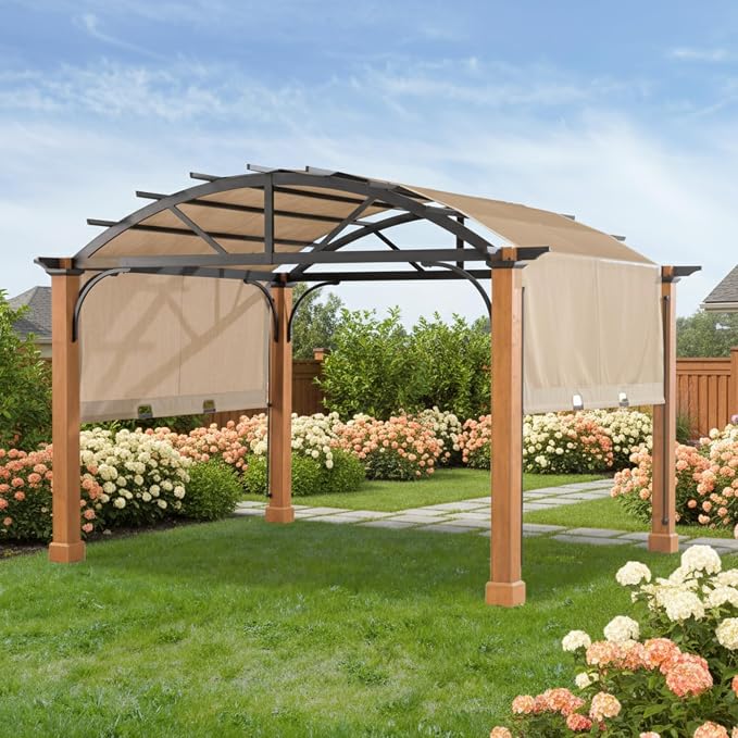 Garden Winds Heavy Duty Reinforced RipLock 500 Replacement Canopy Top Cover - Image 2
