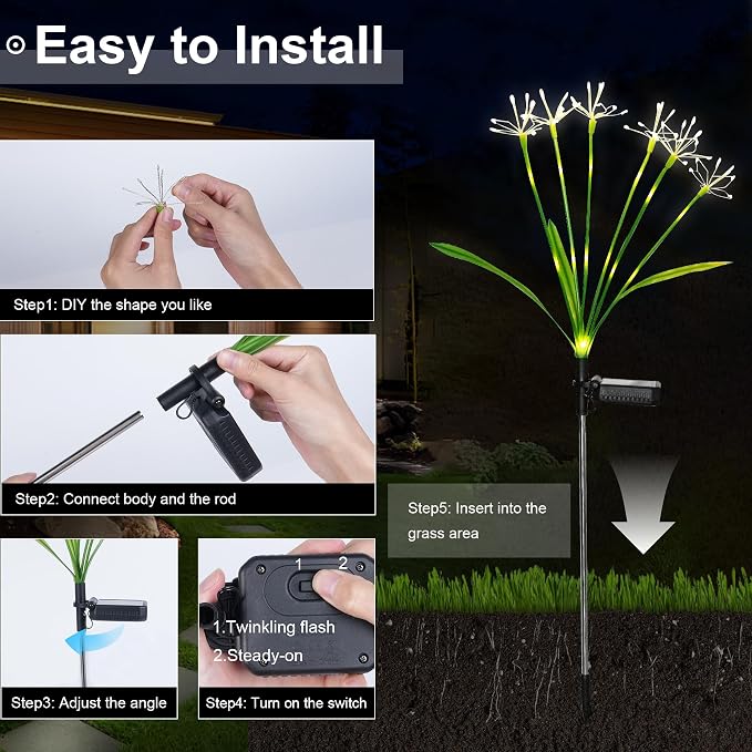 Solar Garden Lights Decor: Gardening Gifts - Image 3