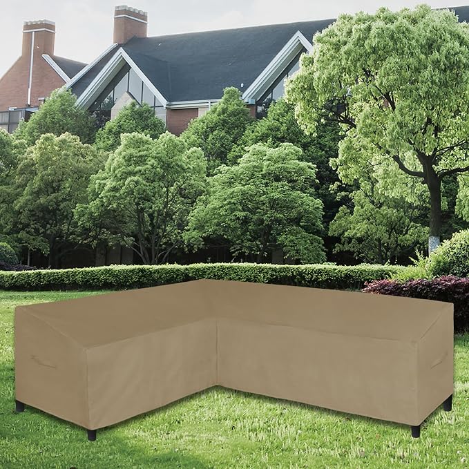 Easy-Going Patio L-Shaped Sectional Sofa Cover - Image 2