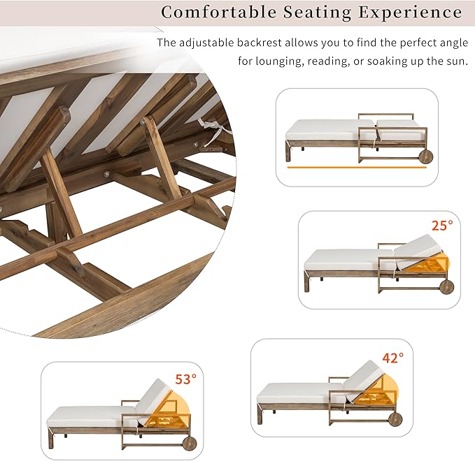 LUMISOL Outdoor Patio Daybed - Image 3