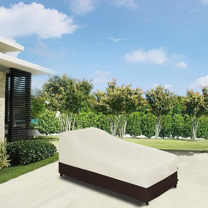 Easy-Going Waterproof Outdoor Chaise Lounge Cover, Heavy Duty Patio Lounge - Image 2