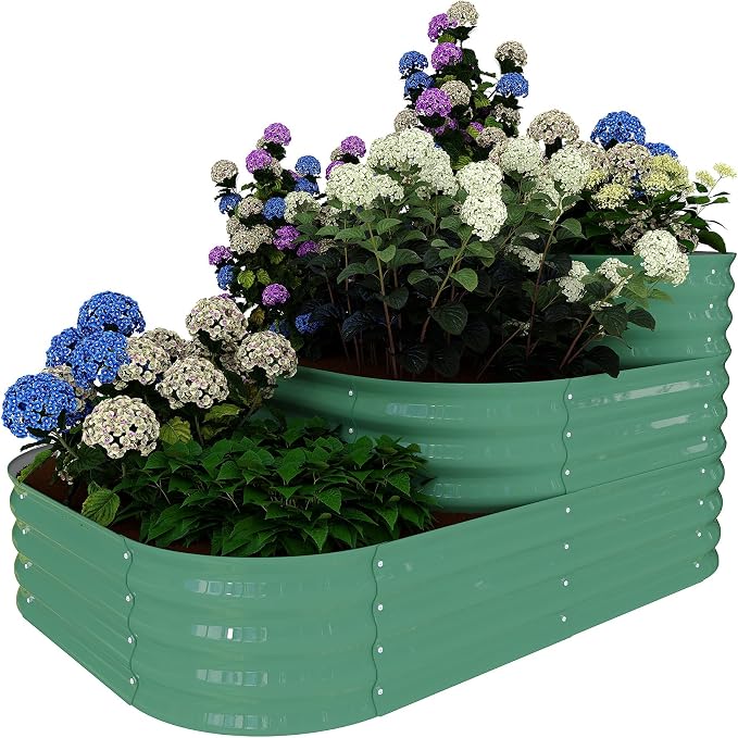 Garvee Galvanized Raised Garden Bed Kit by Garvee