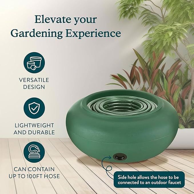 The HC Companies RZ.GH210DF1C001LRDJH 21 Inch Diameter Lightweight Garden Hose - Image 3