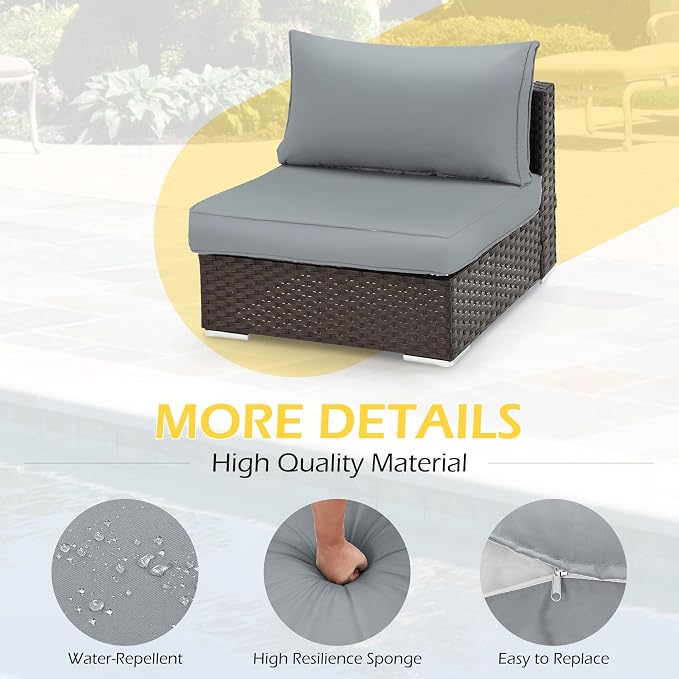 HOMREST Outdoor Replacement Cushions - Image 5