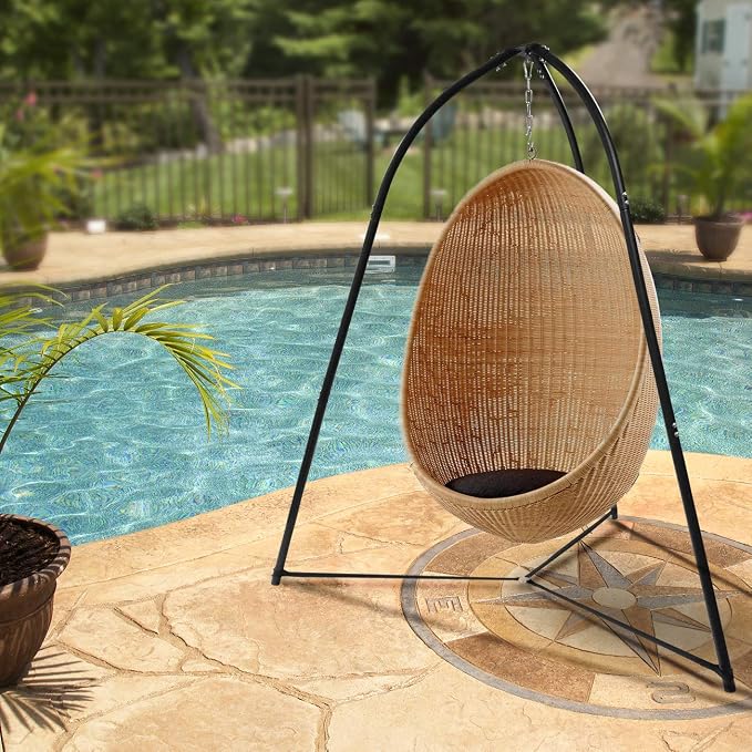 Sorbus Tripod Hanging Chair Stand – 330lbs Capacity, Heavy Duty Steel, Rust - Image 7