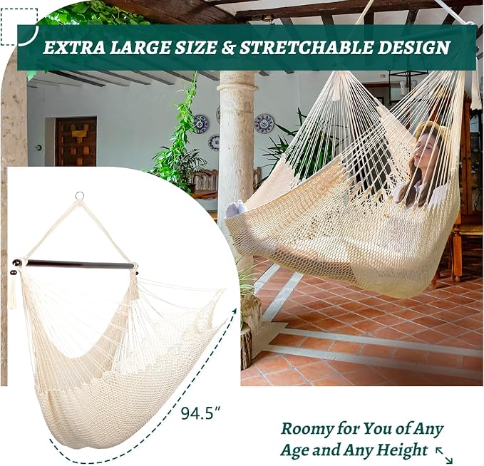 Bathonly Large Hammock Chair - Image 4