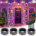 Brightown 4 Pack Solar String Lights Outdoor, Total 288Ft 800 LED Twinkle Fairy by Brightown