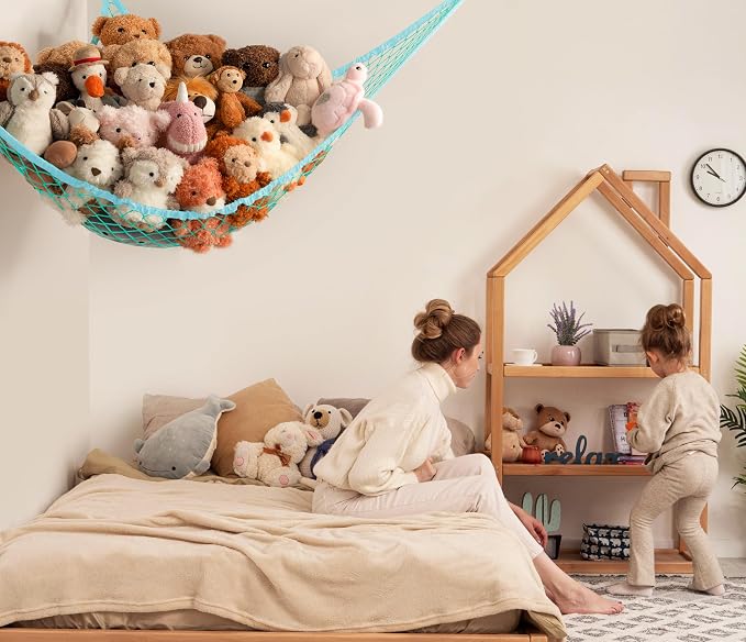 Stuffed Animal Storage Hammock Net Corner - Image 3