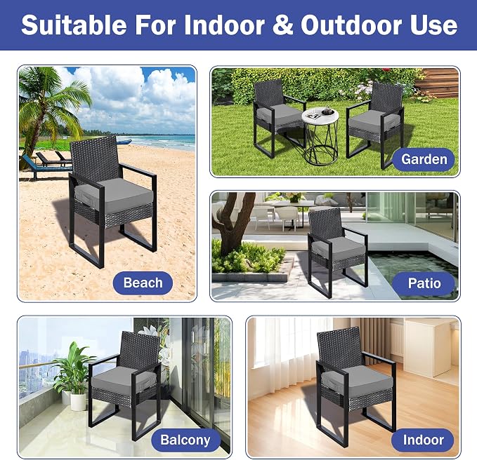 Patio Chair Cushions, Waterproof Outdoor Cushions - Image 7