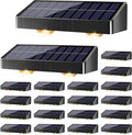 Brizled Solar Fence Lights, 20 Pack 3 Colors 6 Modes 250ml Outdoor Fence Solar by Brizled