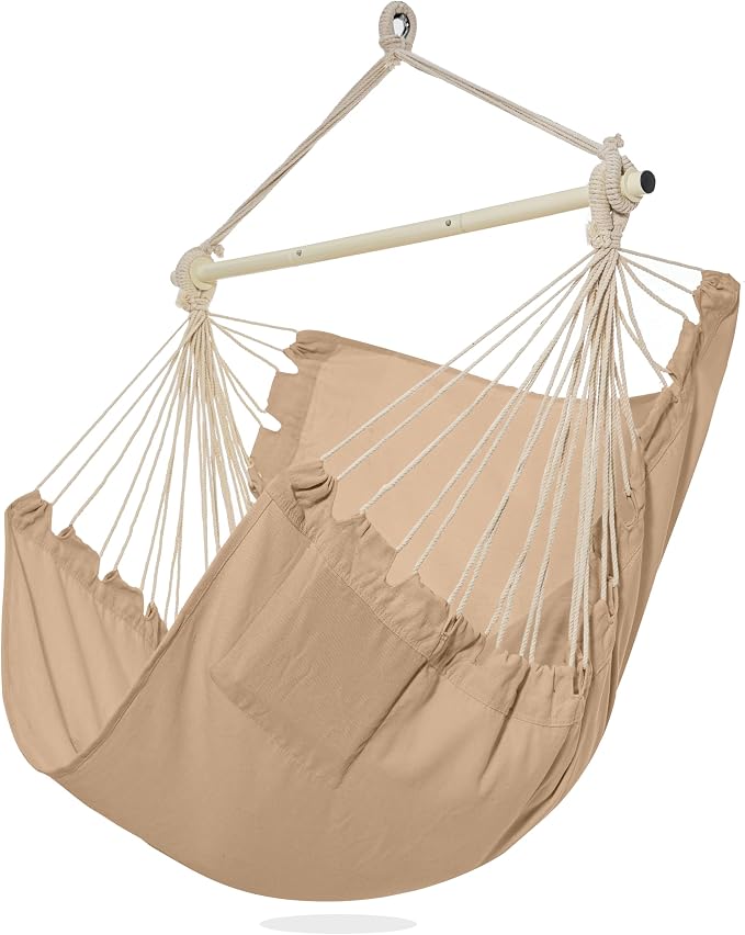 PNAEUT Hammock Chair Hanging Rope Swing by PNAEUT