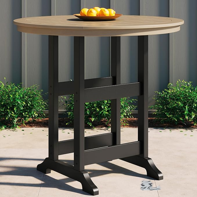 Signature Design by Ashley Fairen Trail Modern Round Bar Table - Image 2