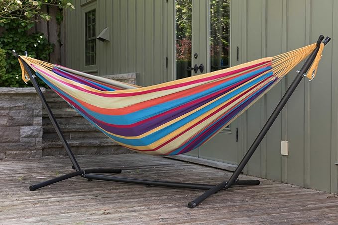 Vivere Double Cotton Hammock - Image 6