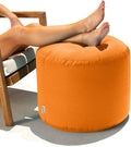 Jaxx Spring Outdoor Ottoman/Side Table, Premium Sunbrella by Jaxx
