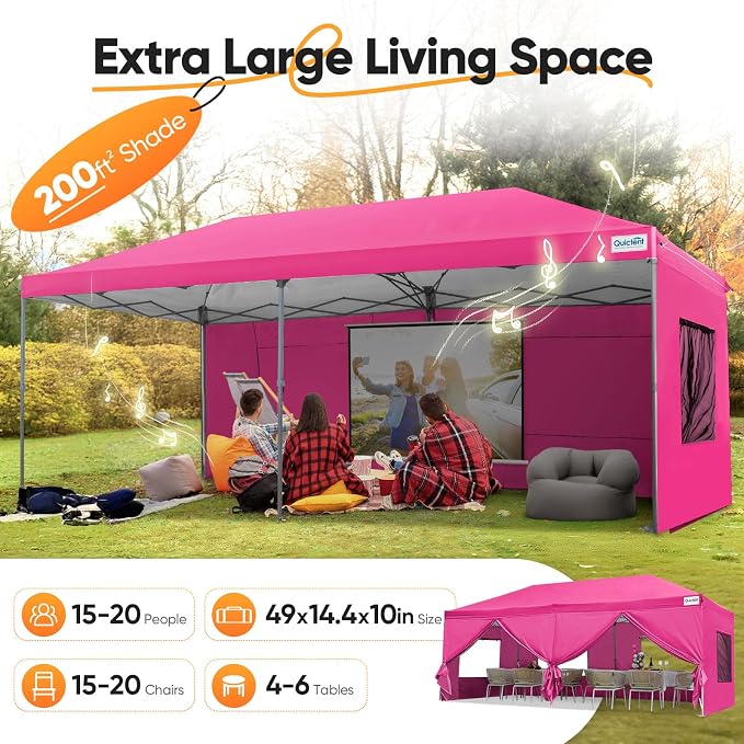 Quictent 10x20 Pop up Canopy - Image 3
