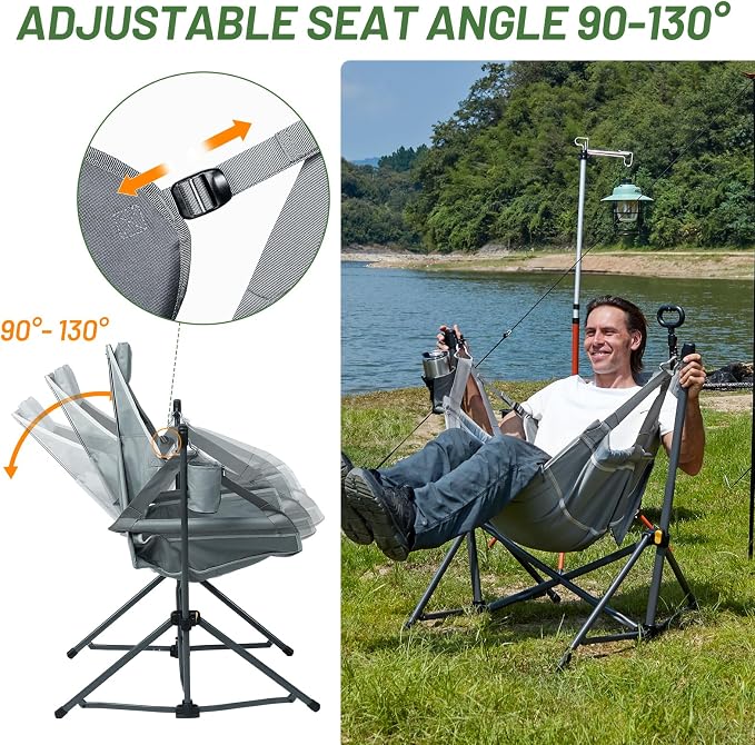 TIMBER RIDGE Hammock Camping Chair - Image 4