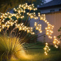 JJGoo Solar Garden Lights, New Upgraded 6 Pack Solar Swaying Starburst Light by JJGoo