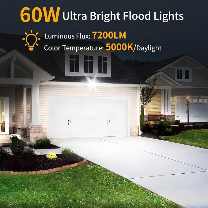 60W LED Flood Light Outdoor - Image 3