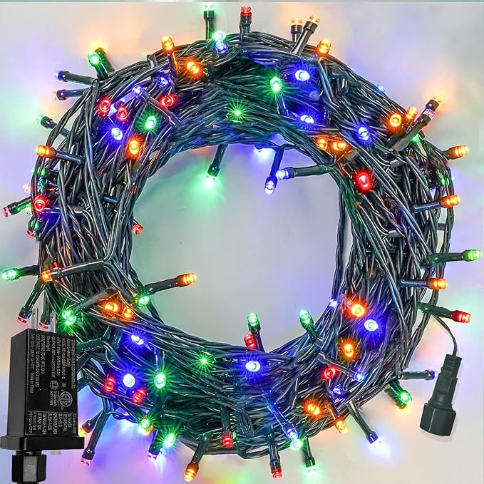 33 FT 100 LED Christmas Decoration Indoor Outdoor, Connetable Green Wire by PRODUCTS