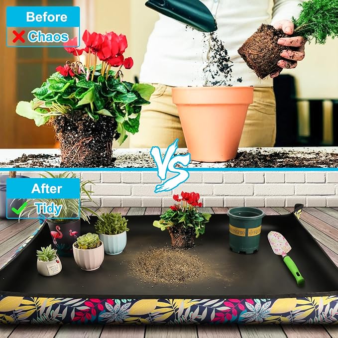 2PCS 43.5"x 29.5" Extra Large Repotting Mat - Image 2