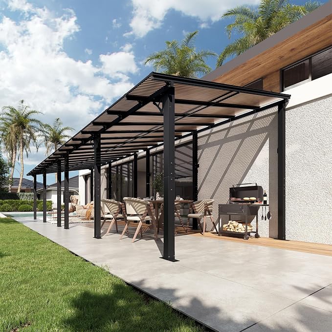 Aoxun 34' x 10' Pergola for Patio, Gazebo - Image 6