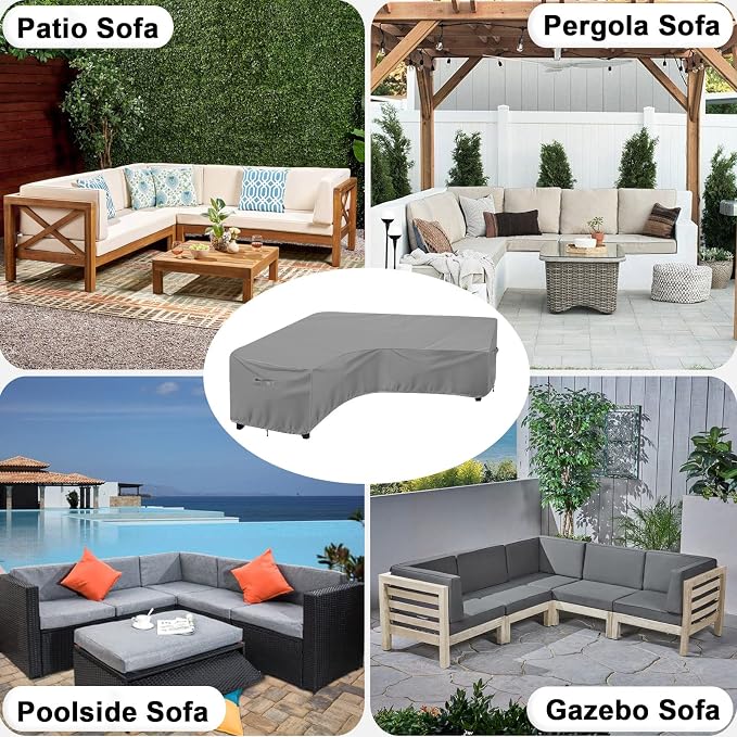 OutdoorLines Waterproof Outdoor Patio Sectional Cover - Image 8