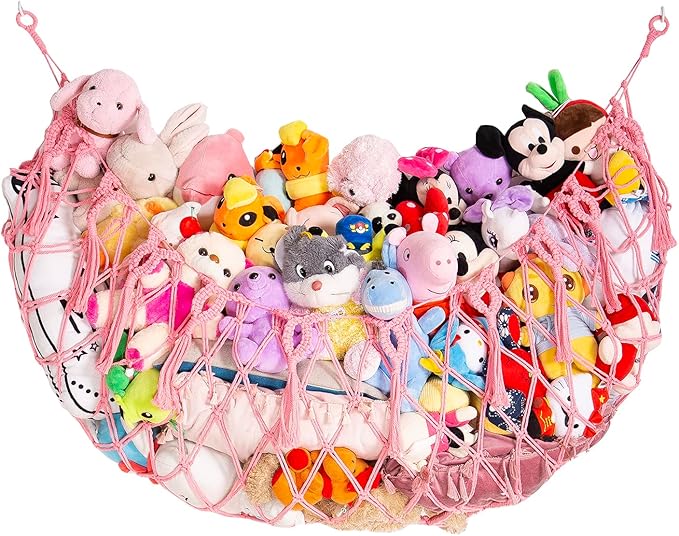Stuffed Animal Net or Hammock Wall Hanging Net by YKBU