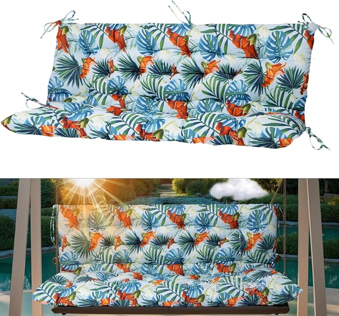 2-3 Seat Swing Replacement Cushion, Outdoor Bench Cushions by serhirst
