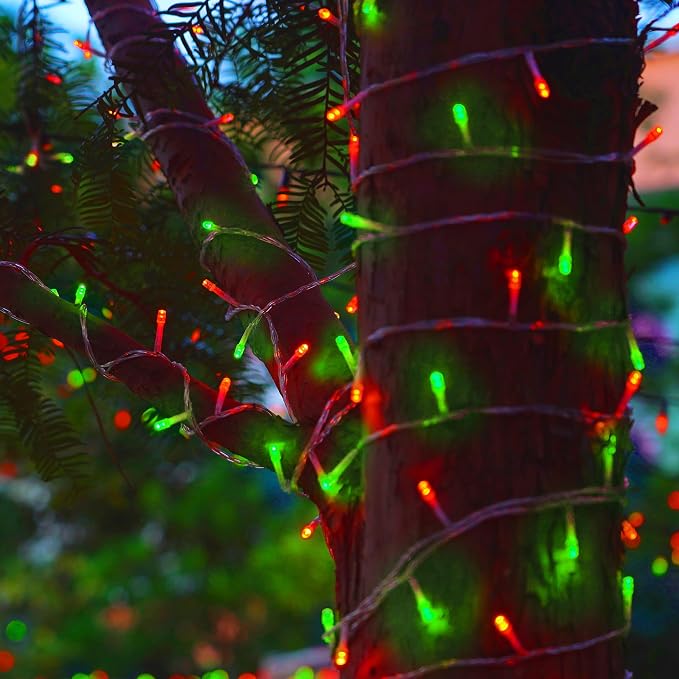 LJLNION 300 LED Christmas Lights, Extra Long 98.5FT Xmas String Lights Outdoor - Image 4