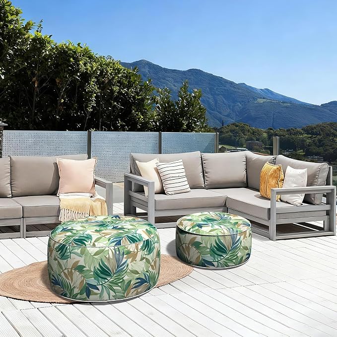 LVTXIII Inflatable Stool Ottoman Footrest - Image 8
