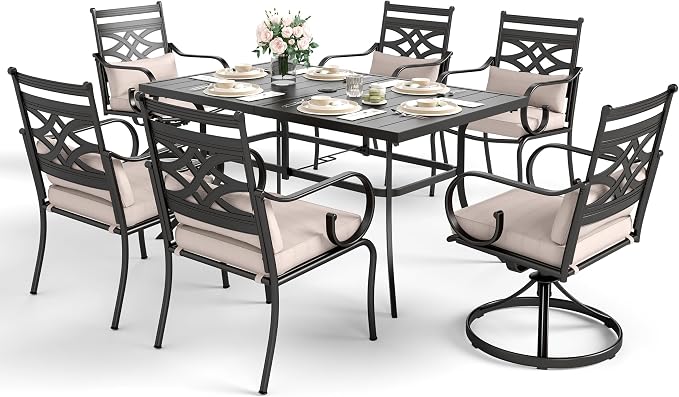 Sophia and William Outdoor Patio Dining Set by SophiaWilliam