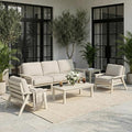 HDPE 5 Piece Patio Furniture Set, Outdoor Couch by YourPerfectOutdoorEscape