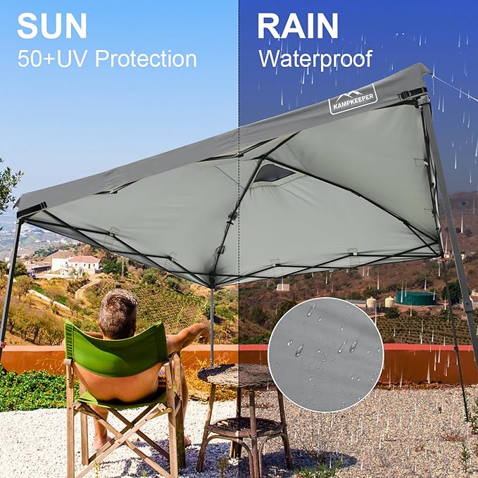 KAMPKEEPER Replacement Top Pop Up Canopy Tent Cover Roof - Image 2