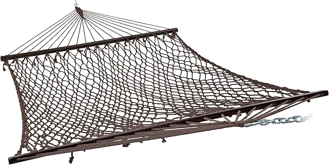 Sunnydaze Cotton Rope Hammock for Outside by SunnydazeDecor