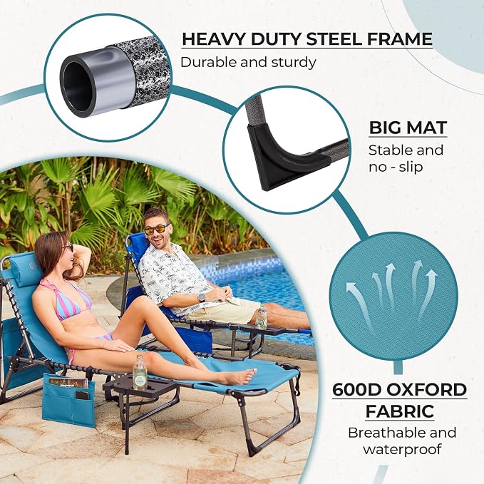 FUNDANGO 4 in 1 Tanning Chair - Image 6