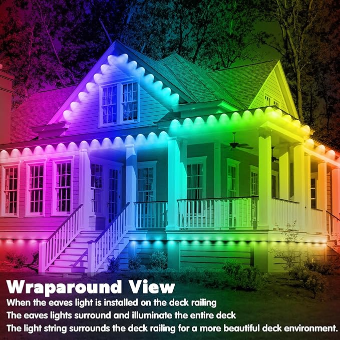 FBZ 300FT Permanent Outdoor RGB Lights - Image 3