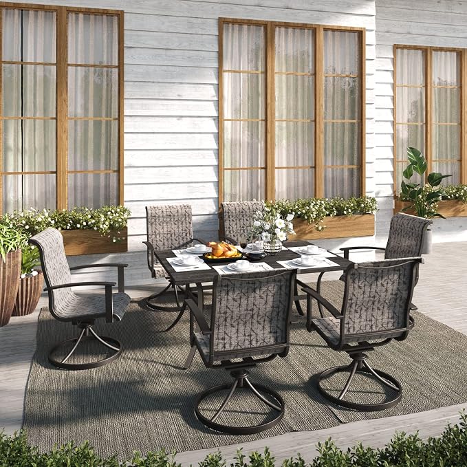 Grand patio 7-Piece Patio Dining Set - Image 2
