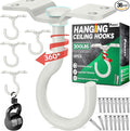 200LBS 4Pcs Rotatable Ceiling Hooks by Pamazy
