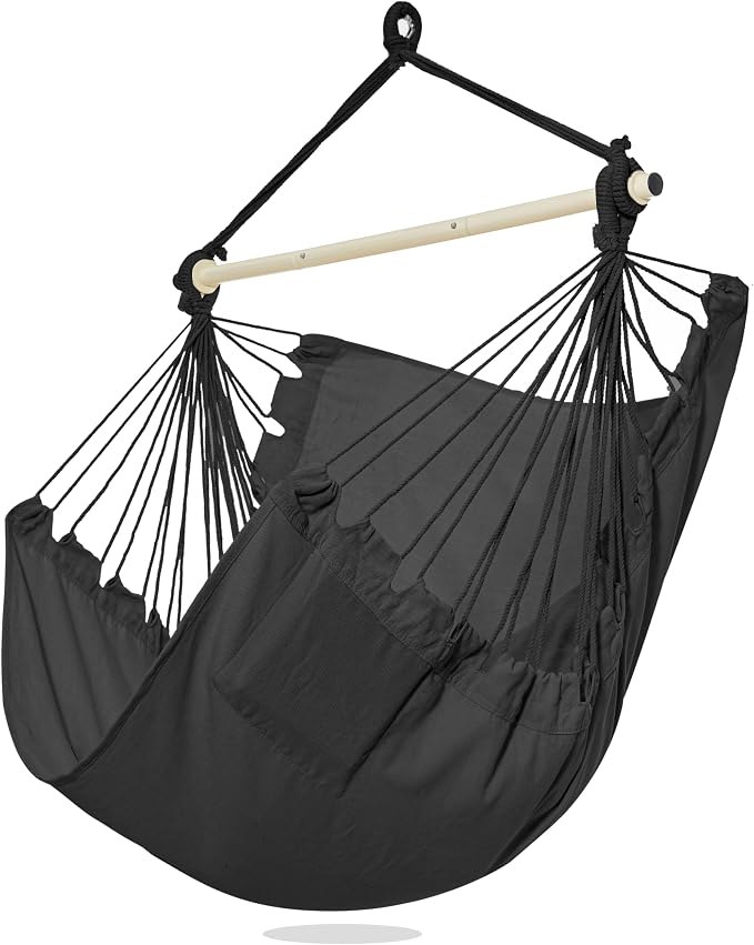 PNAEUT Hammock Chair Hanging Rope Swing by PNAEUT
