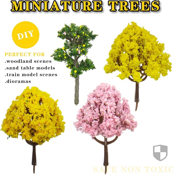 Miniature Fairy Garden Decoration Accessories Simulation Tree Garden Sculptures - Image 2